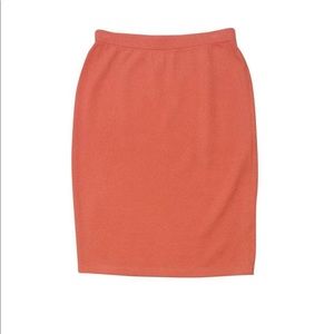 St. John Santana skirt in orange